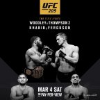 Recap of All UFC 209: Woodley vs Thompson 2 Content